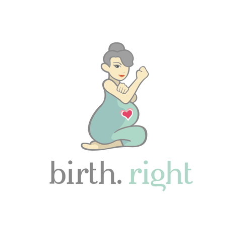 Create an awesome, noticeable and approachable logo for birth.right Design by d'sun