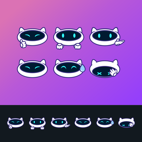 ProBot (the discord bot) needs a mascot for rebranding. Design réalisé par palugongso