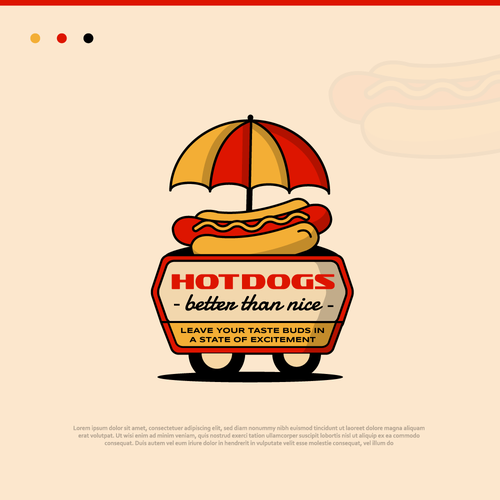 99 Days of Design - NYC Hot Dog Stand Needs A Traditional, Bold and Colourful Logo Design Ontwerp door Kamran.Ali