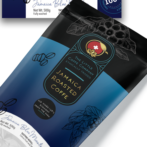 Redesign for a rare, extraordinary coffee Design by MSFTSWOLF✅