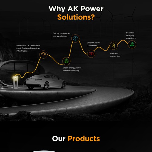 We Need A sharp smart looking Website for a New Energy Company Design by ⚡️unbox.style⚡️