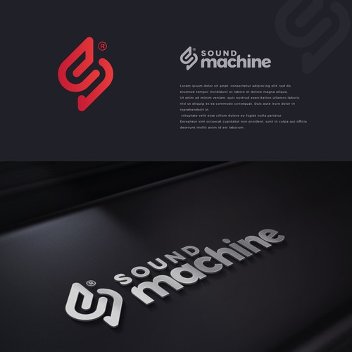 SOUND MACHINE, an audio company, needs a Professional Logo that stands out! Réalisé par Lah-dee-dah