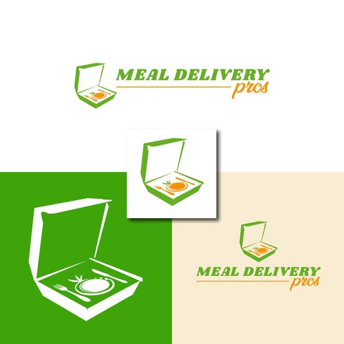 Simple Logo for Meal Delivery Pros (Quick and Easy With Colors Chosen) Design by line2code