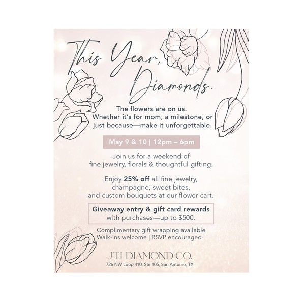 Design realizzato da ag16 intitolato "Luxury Jewelry Trunk Show Invitation"