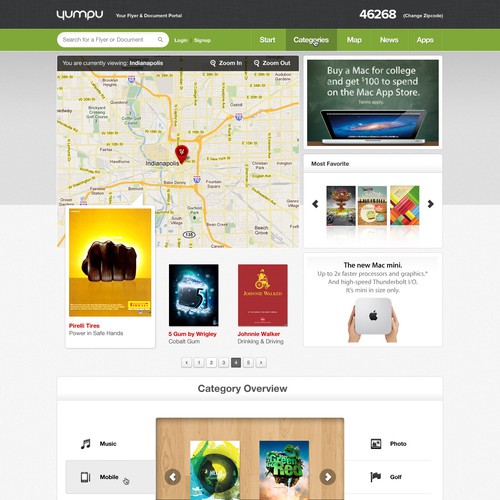 Create the next website design for yumpu.com Webdesign  Réalisé par madebypat.com
