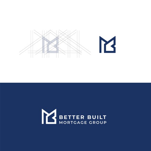 Better Built Mortgage Group Design by Logo D. Sign