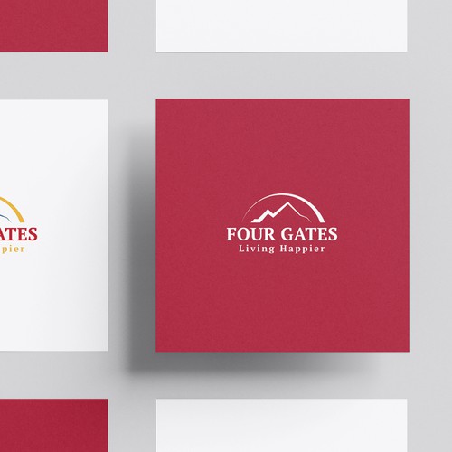 Four Gates - Living Happier Logo and Social Media design contest Design by Cimpri