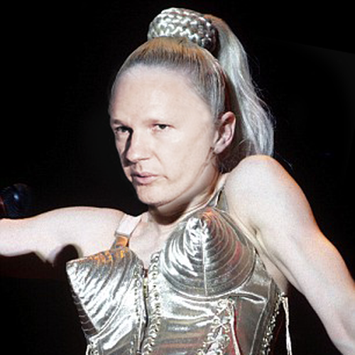 Design the next great hair style for Julian Assange (Wikileaks) Diseño de veronica d.