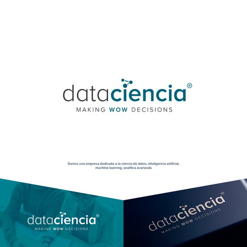 "Logo para empresa de data science" ganador Logo y paquete de redes sociales