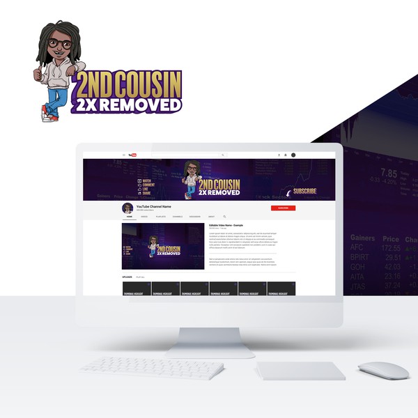 Design by Arthur Albuquerque titled "2andCousin"