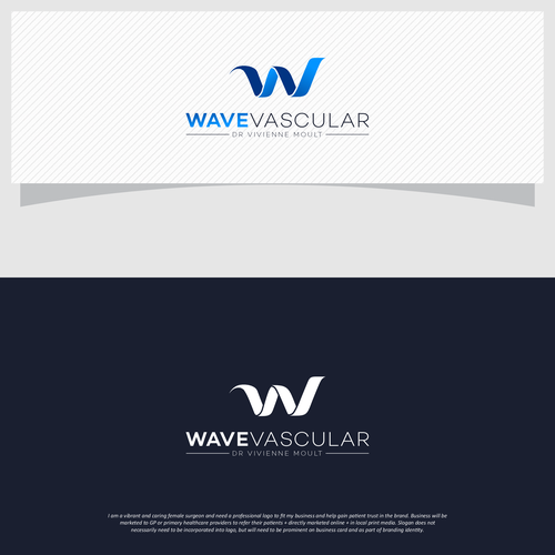 Modern and professional logo for Vascular Surgeon Design by moOks™