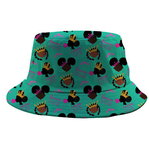 Bucket Hat Designs for Girls (black culture theme) Design by ash00 Designs