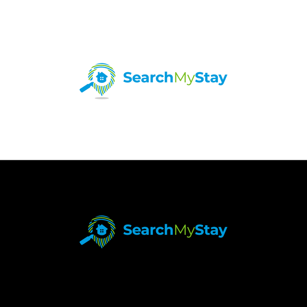 Bold logo concept for SearchMyStay