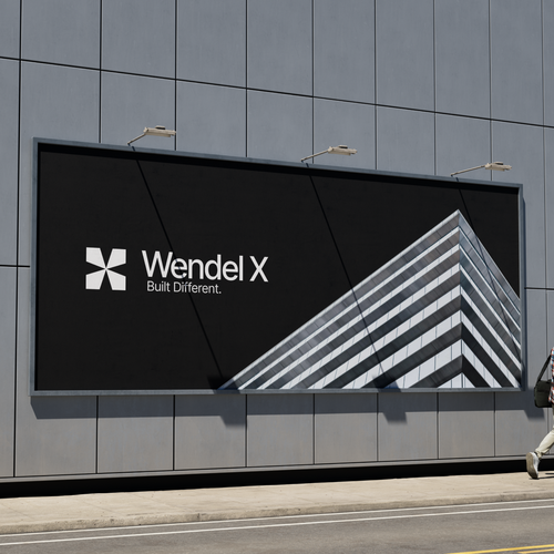 Luxury Logo Design for Wendel X — A Premium Construction Brand Built Different Design by kravitz-design