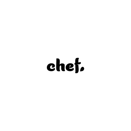 "CHEF": Food & Cooking Social Media Logo Design by Ikim