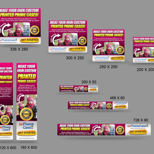 Help Zzphonecase With New Banner Ads For Google Adwords Display