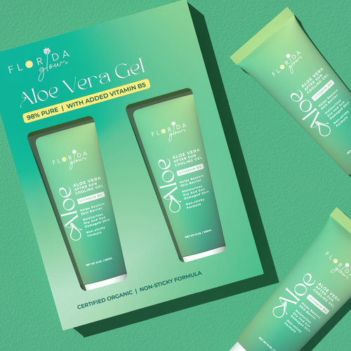 Aloe Vera Two Pack Design by ilonaGi