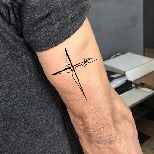 Tattoo design for cross Design by CoolCreator