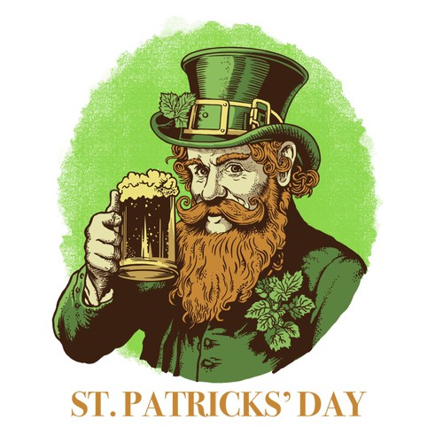 St Patrick’s Day Design Design by GAGU