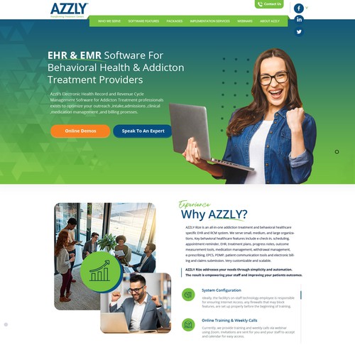 We need a powerful new  B2B homepage Design by Rimi Shine