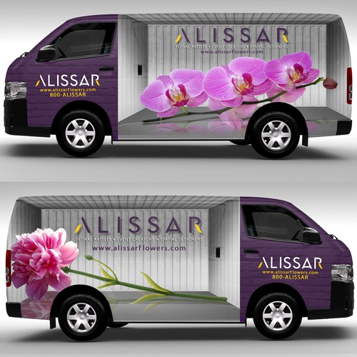 Flower delivery clearance vans