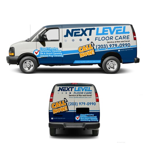 Looking for a HighEnd VAN WRAP for a Carpet Cleaning Company Car