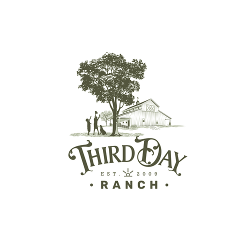 Capture essence of Texas ranch experience in new Third Day Ranch logo-ontwerp door Epiphanie