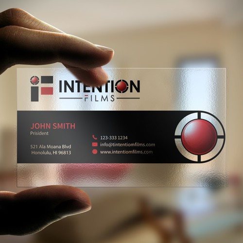 Film Company Business Card Design by AkGraphicsSolutions