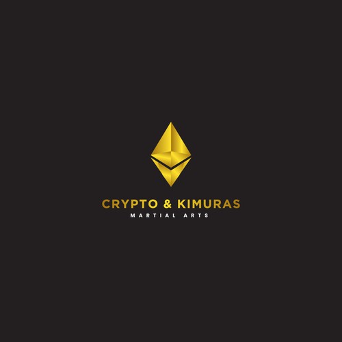 Crypto Coin + Font (2 words) Design for Martial Arts Team Design by prodesign81