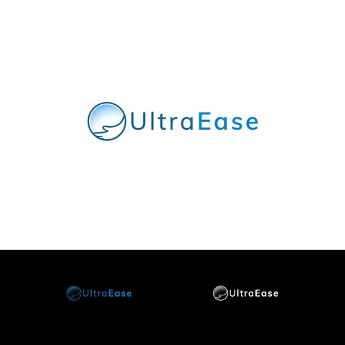 Ultra Ease Logo signalizing relief and ease Design by ACZ_designs