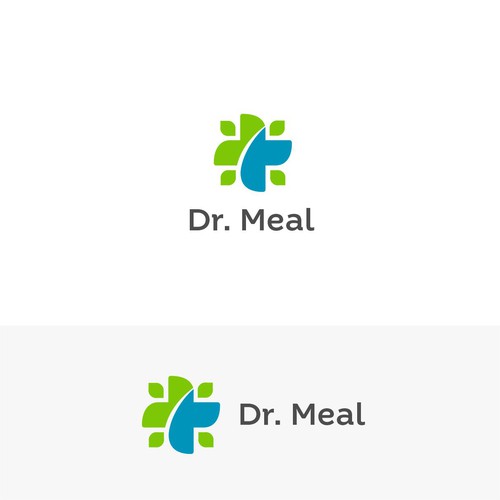 Meal Replacement Powder - Dr. Meal Logo Réalisé par Dmitri Cezaro