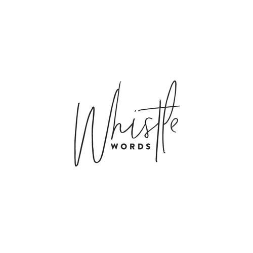 Whistle Words: Visual Poetry | Logo design contest