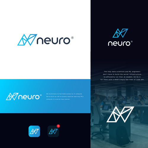We need a new elegant and powerful logo for our AI company! Design von Alexa_27