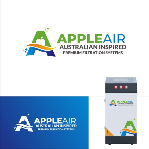 Apple Air Logo Design for filtration systems Design by herudako