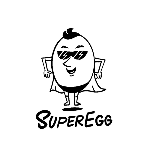 super egg-ontwerp door Alaadin Art