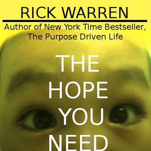 Design Rick Warren's New Book Cover デザイン by George Burns