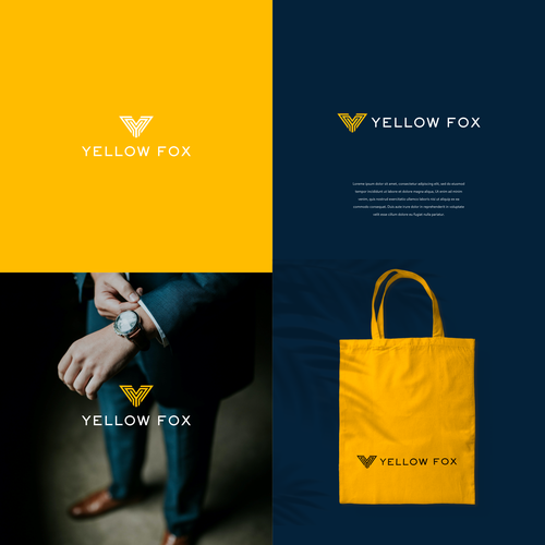 The Yellow Fox Design by de-ek 06