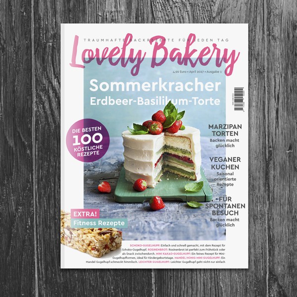 Design by keyreel titled "Bakery Magzine cover design"