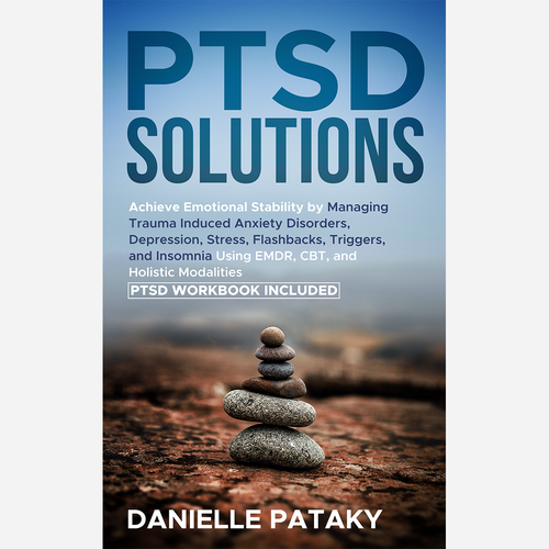 Captivating book cover design that shows the feelings associated with healing from PTSD trauma Design réalisé par Farax Ahmed