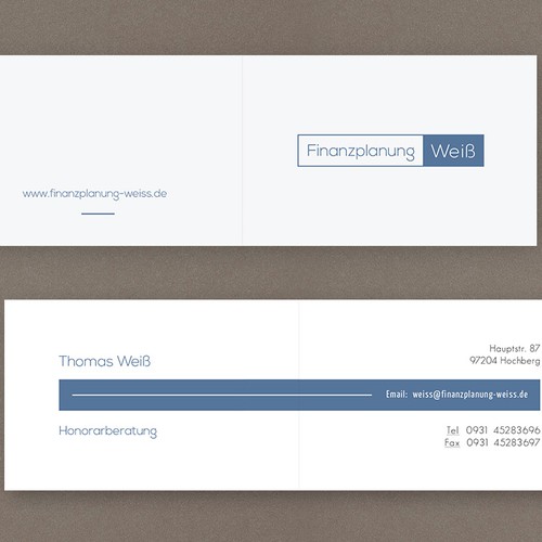 Logo & business card contest entry by formgebung