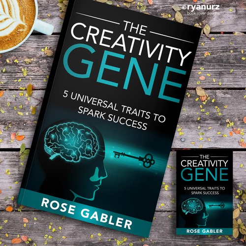 Design a powerful book cover to inspire creativity and connection! Design by ryanurz