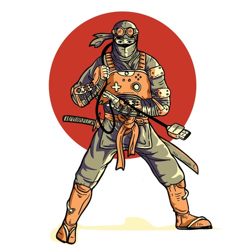 Designs | Designing a T-shirt with a Ninja character for our company ...