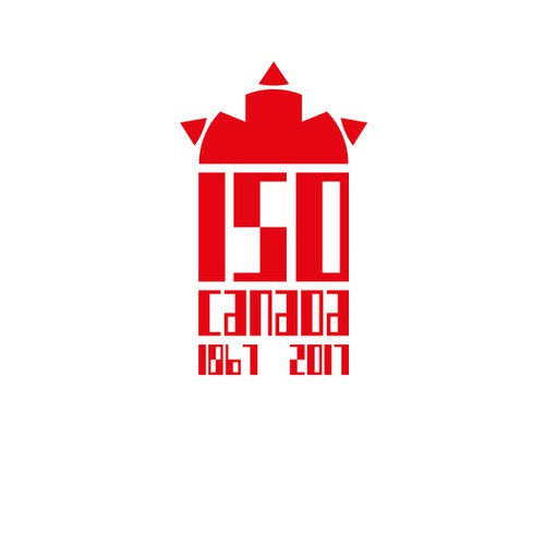 Community contest: Design Canada’s 150th birthday logo! Design by SylvainBeaujouan
