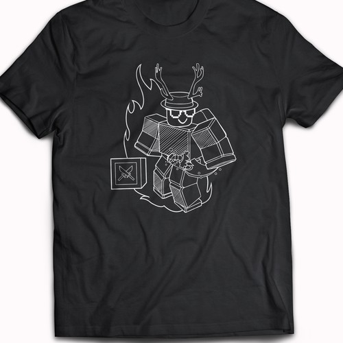 Roblox Character Sketch T Shirt Contest 99designs