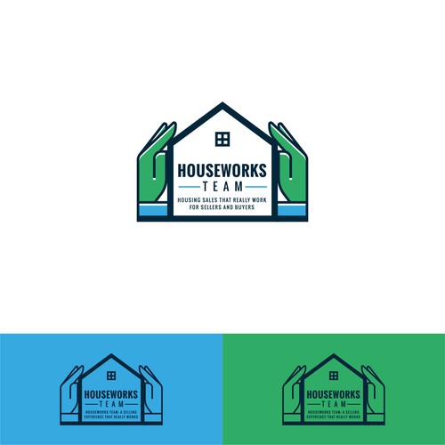 Diseño de Houseworks Team Logo de JHH Designs