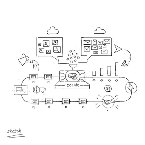 Technology Website Illustration Brilliance Design by LAYOUT.INC