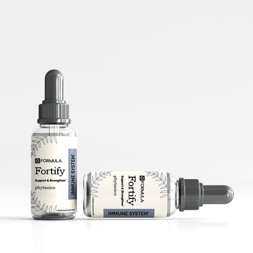 Herbal Tincture Label that Stands OUT! Design by Hanisha P Patel