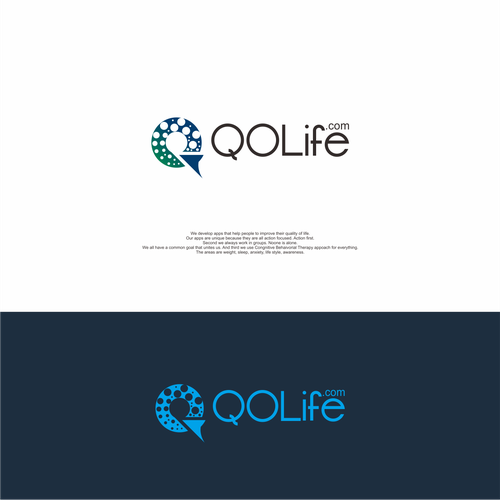 The most important logo ever created - improve quality of life for millions Design by MaximaDesign