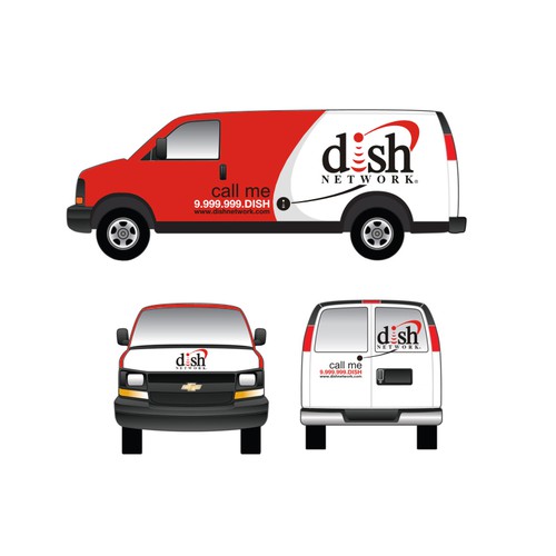 V&S 002 ~ REDESIGN THE DISH NETWORK INSTALLATION FLEET デザイン by rudi_ozsy