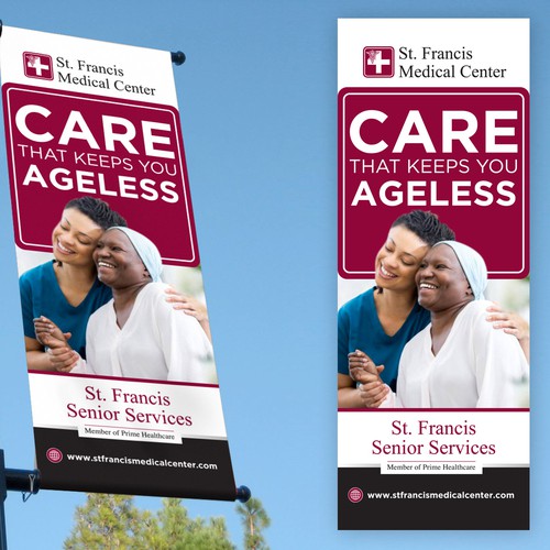 Design a banner that attracts older adults & families to use our specialized senior care & services Design réalisé par icon89GraPhicDeSign